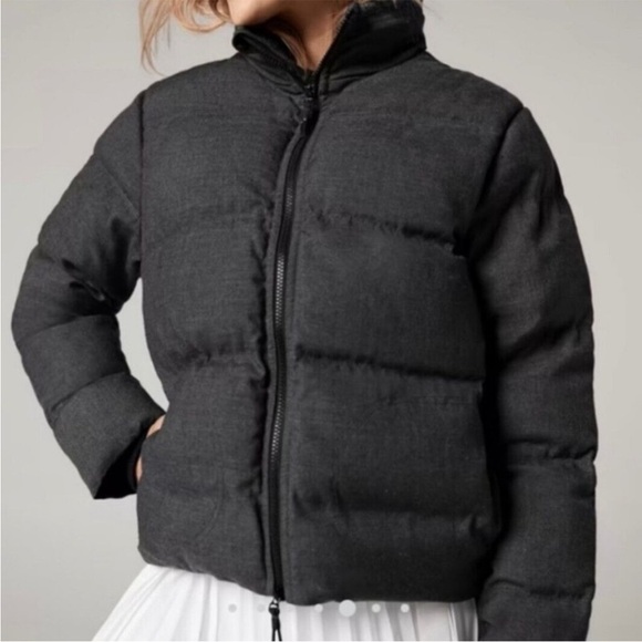 AllBirds Trino Women’s Puffer Coat Charcoal Size Small - Picture 2 of 13